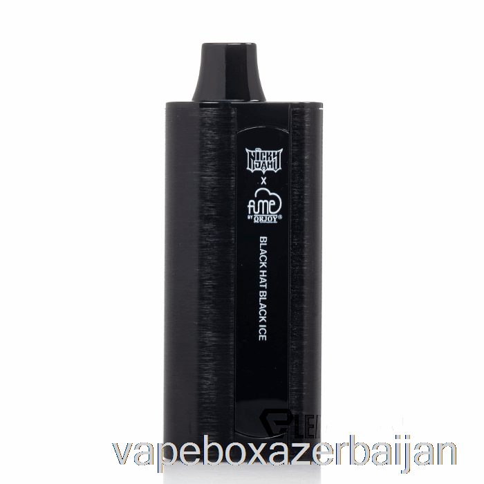 Vape Smoke Nicky Jam x Fume 10000 Disposable Black Hat Black Ice